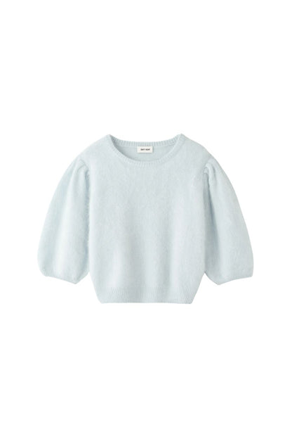 Brushed Top in Ice Blue