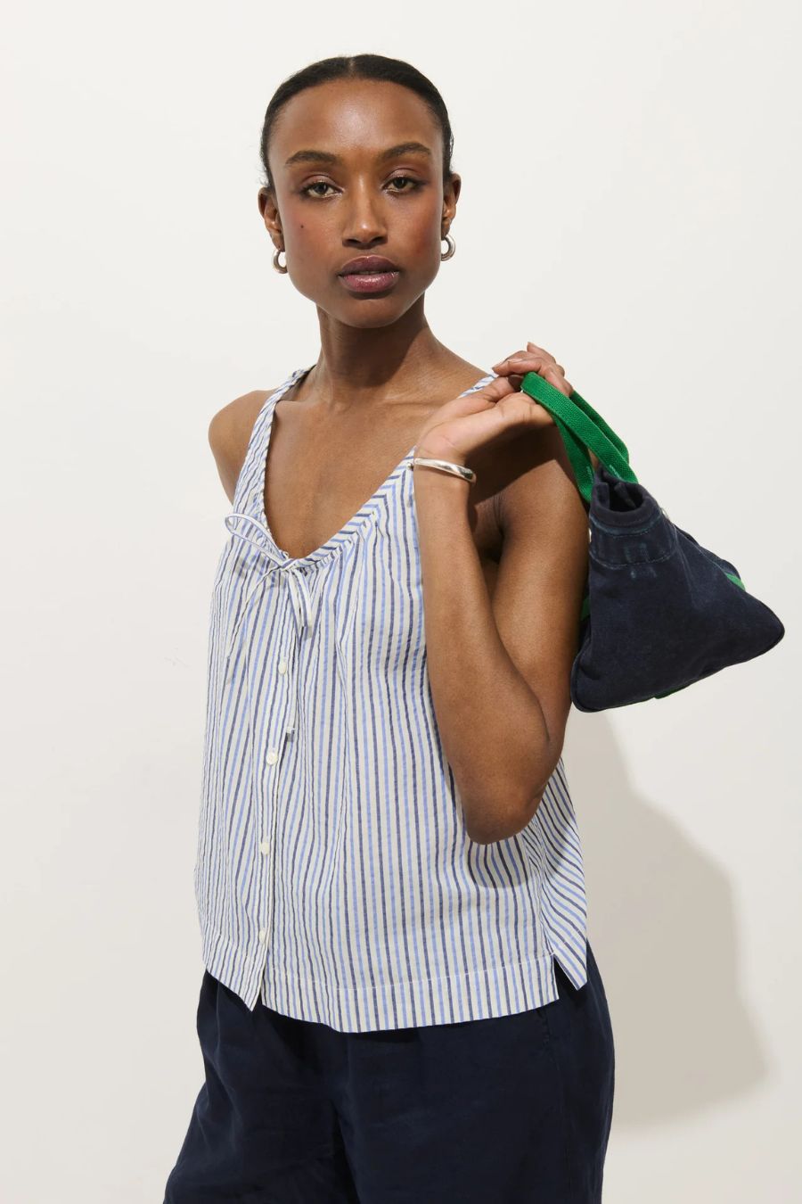 Sidney Stripe Top in Palermo Stripe