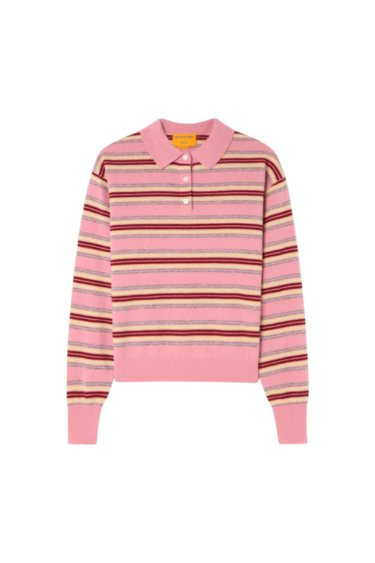 Collegiate Stripe Polo in Sprinkle Combo