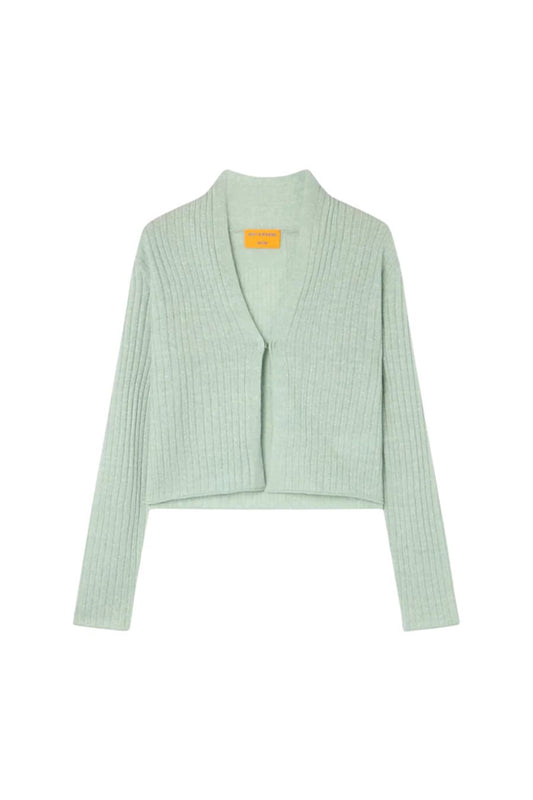Rib Stealth Cardigan in Sage Brush