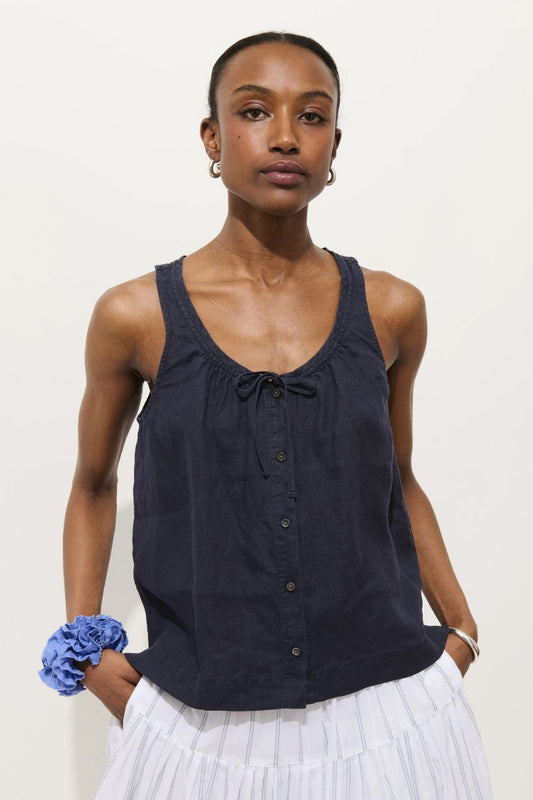 Sydney Top in Dark Navy