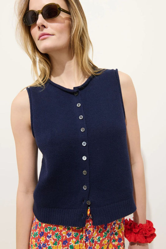 Taylor Vest in Navy Night