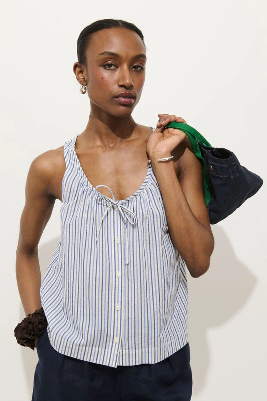 Sidney Stripe Top in Palermo Stripe