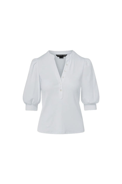 Coralee Top in River Mist