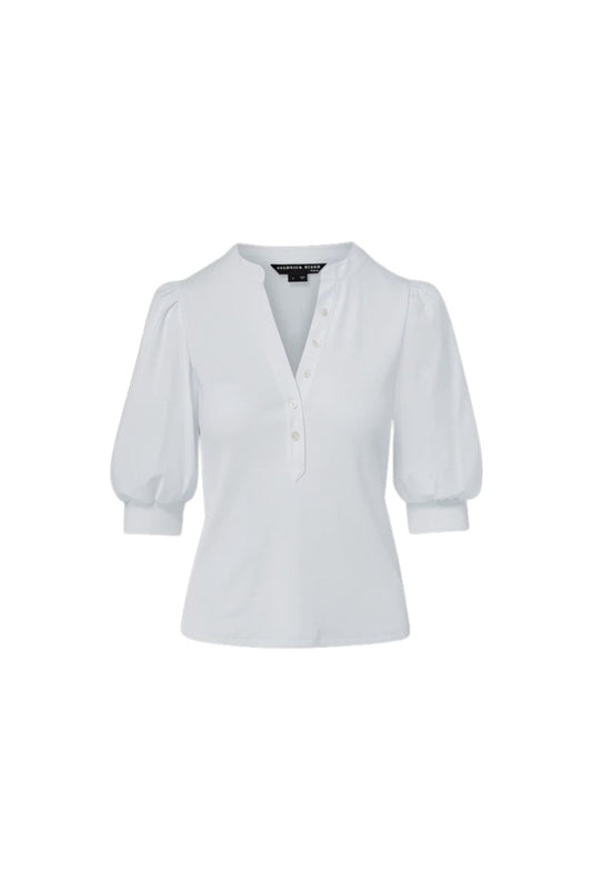 Coralee Top in River Mist