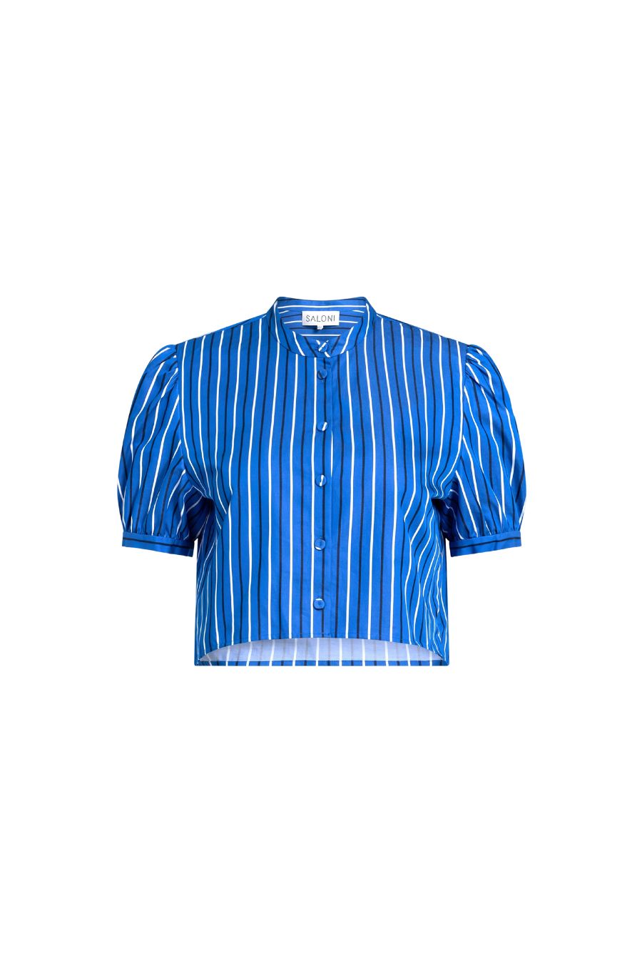 Jude-C Shirt in Azure Stripe