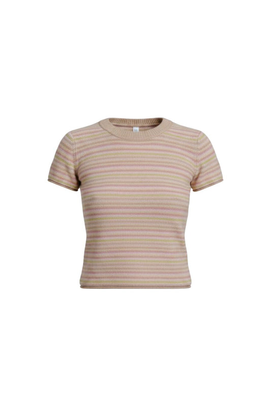 Jude Short Sleeve Tee in Dune Heather