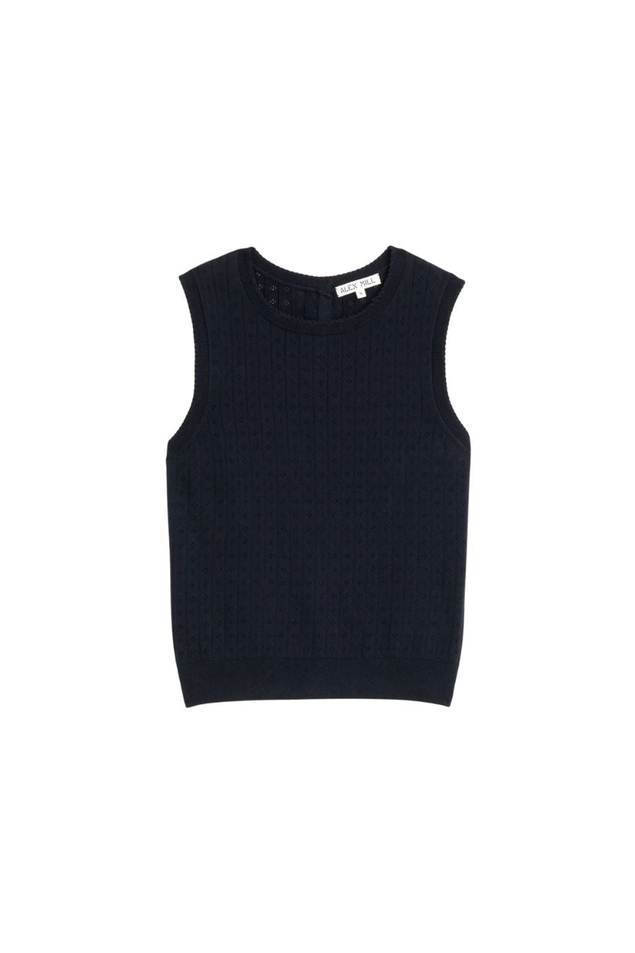 Odette Sweater Tank in Navy