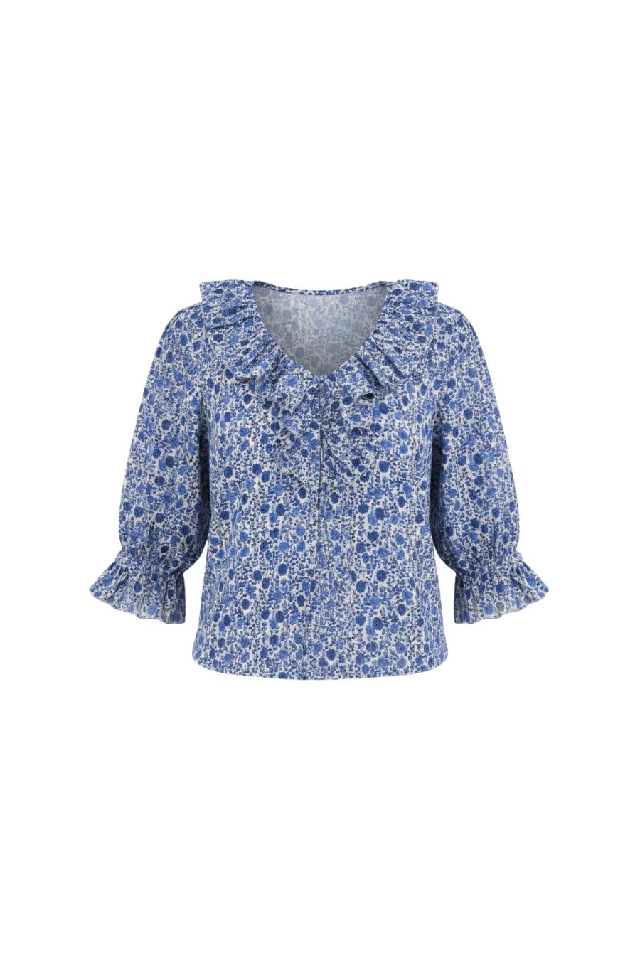 Imogen Top in Bermuda Blooms