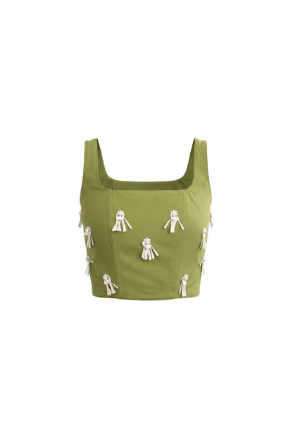 Carissa Bustier in Palm Sand Dollars