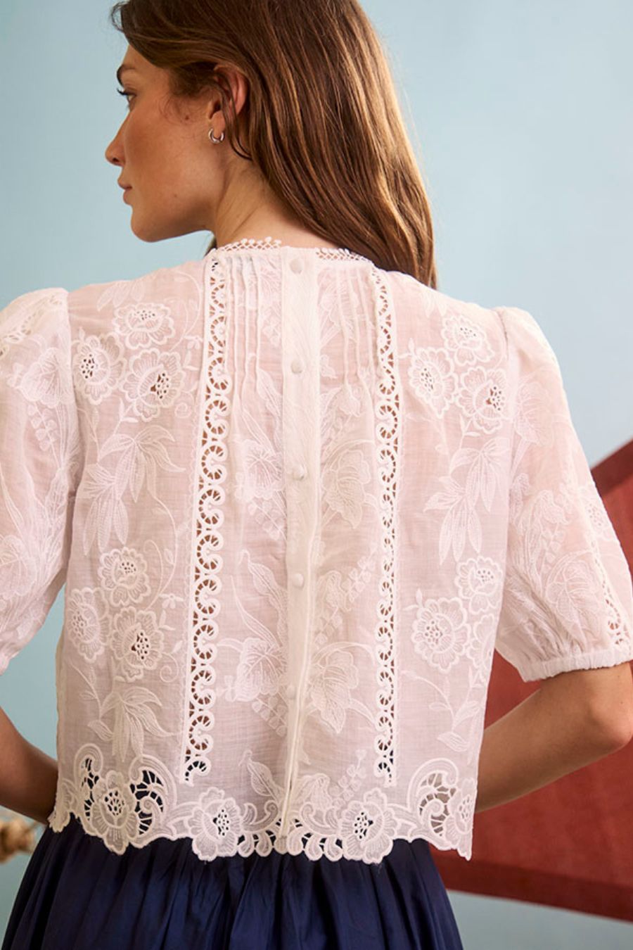 Ousie Top in White