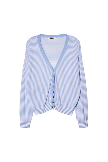Jorgie Sheer Cardigan in Periwinkle