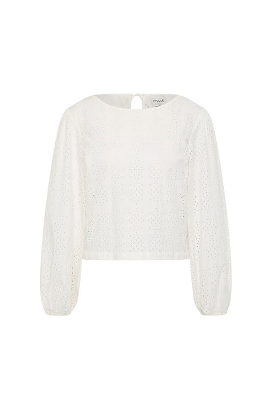 Harriet Blouse in Vintage White