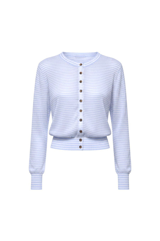 Hydra Cardigan in Periwinkle