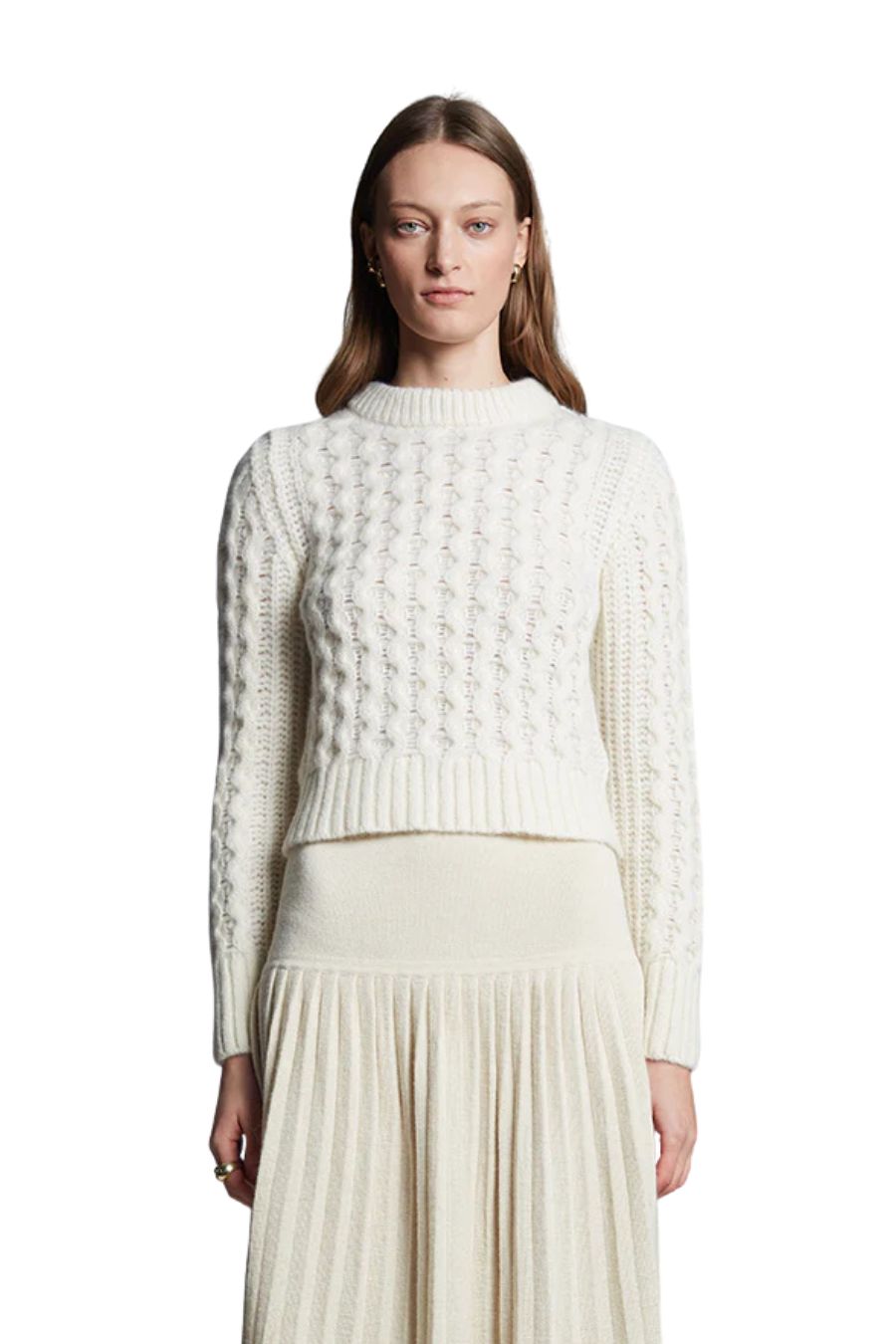 Amara Sweater in Ivory