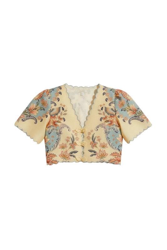 Boho Beauty Top in Butter