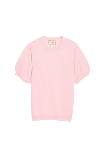 Tilda Cashmere Top in Peony Pink