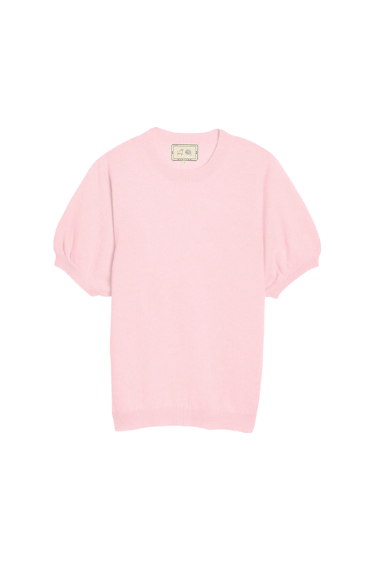Tilda Cashmere Top in Peony Pink