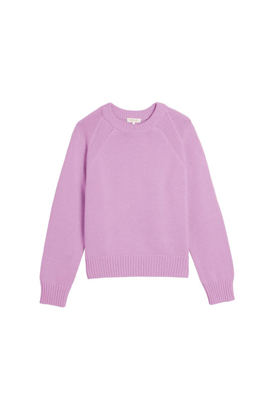 Natalia Cotton Sweater in Orchid