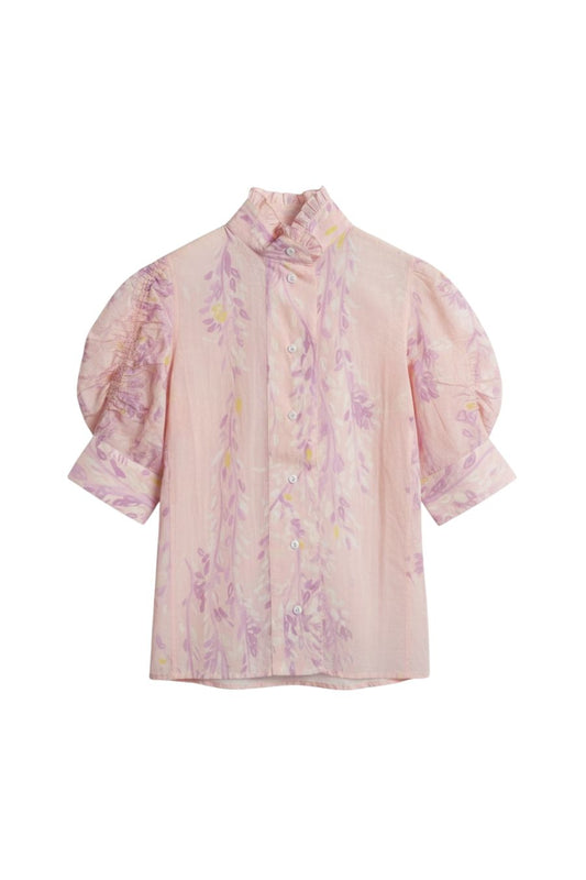 Vita Blouse in Pink/Wisteria