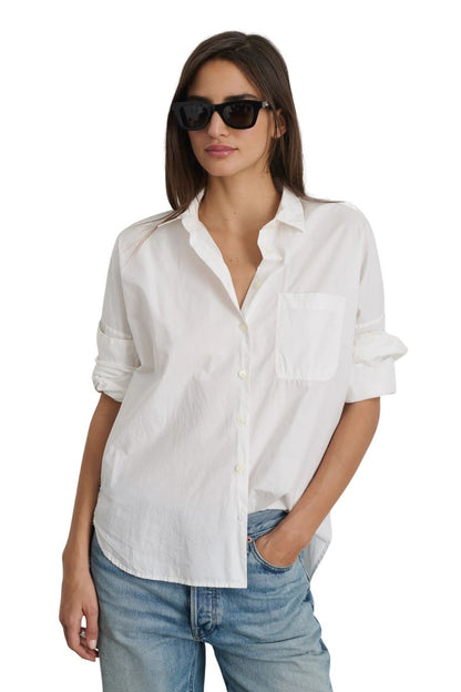 Jo Shirt in Cotton Poplin