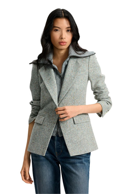 Healy Dickey Jacket Antique Blue Melange
