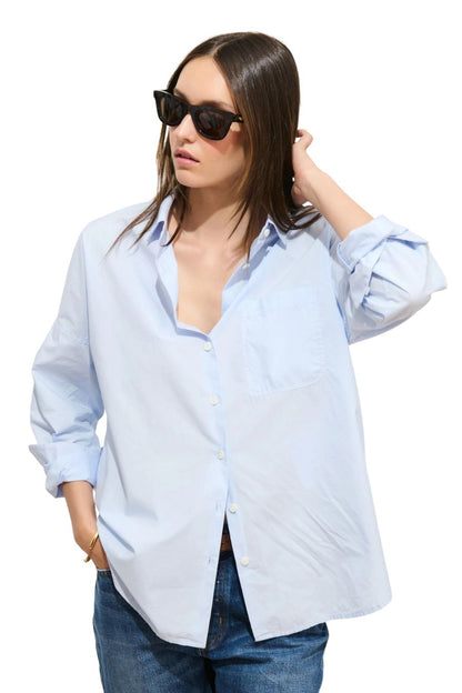 Jo Shirt In Cotton Poplin