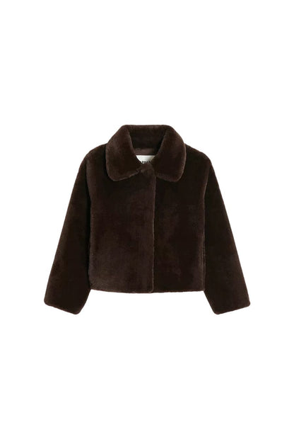 Elis Coat in Espresso