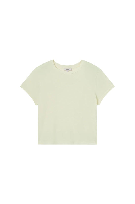 Adine Shrunken Tee in Mint Cream