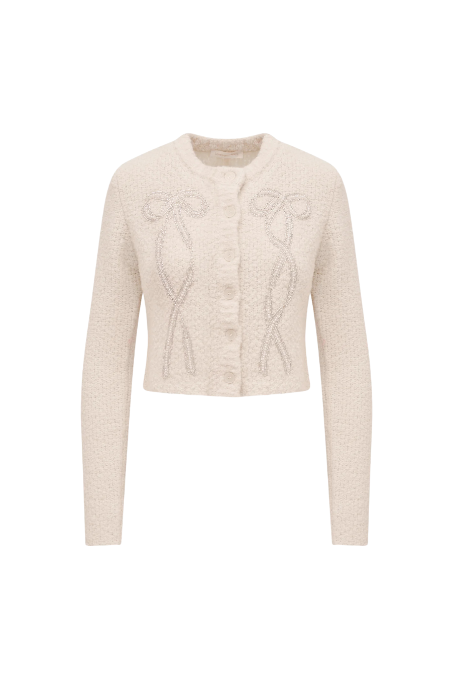 Leocadia Cardigan in Ivory