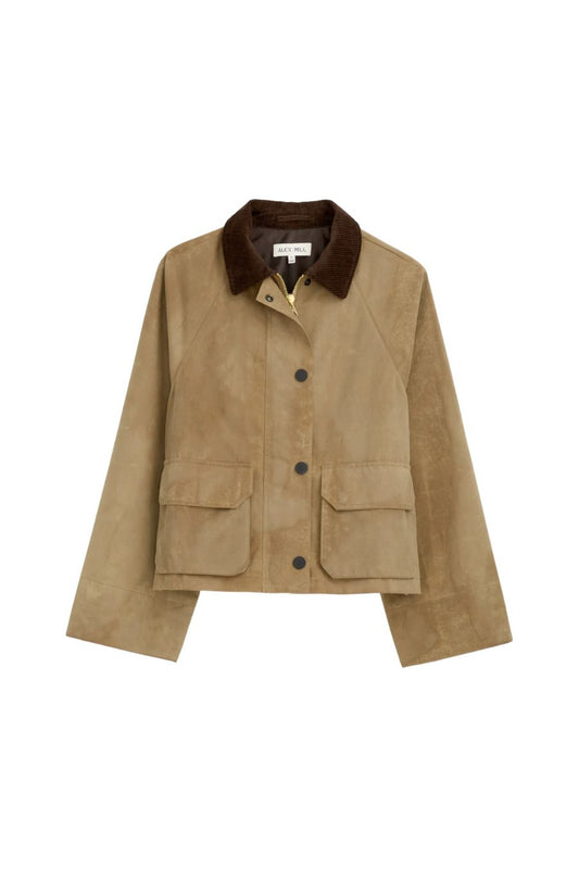 Cropped Chiltern Jacket in Vintage Khaki