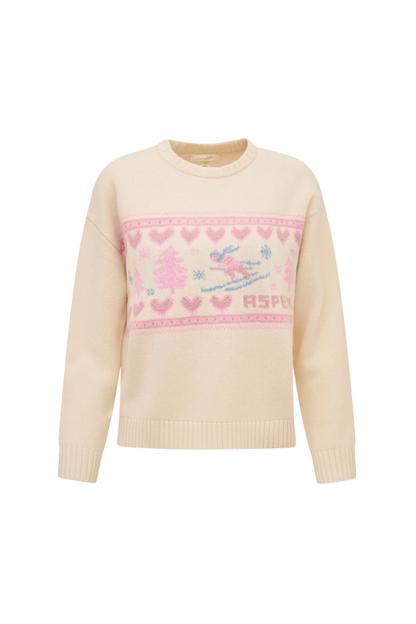 Francie Pullover in Apres Ivory