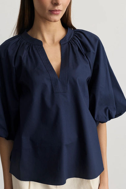 Marine Top in Maritime Blue