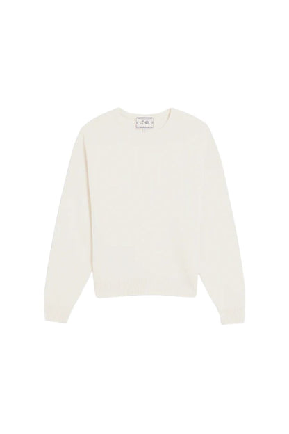 Artemis Cashmere Sweater in Ivory