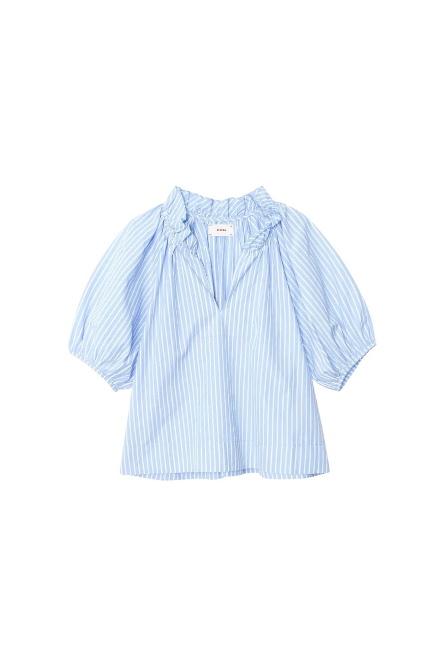 Clementine Top in Blue Paradise