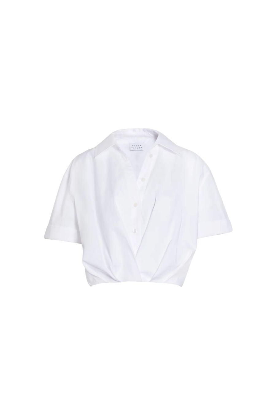Cropped Oakley Top in Optic White