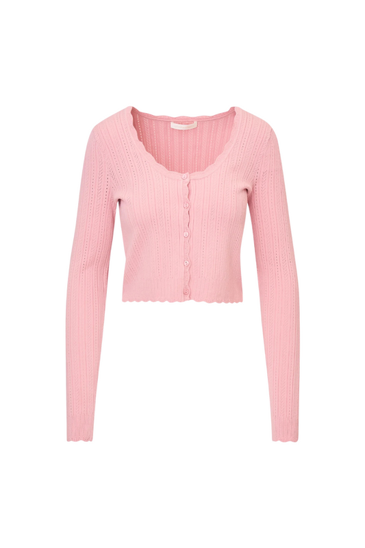 Martti Stretch Pointelle Cardigan