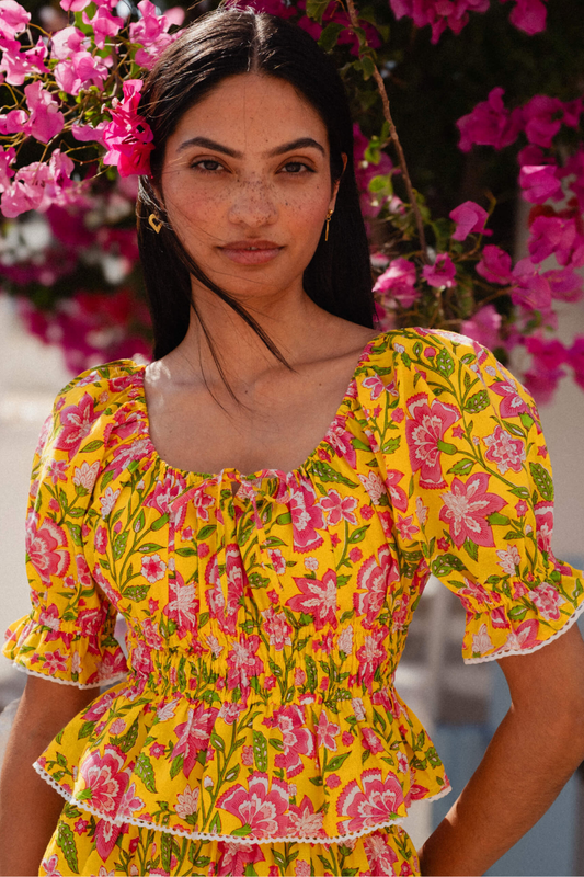 Provencal Peony Katie Top