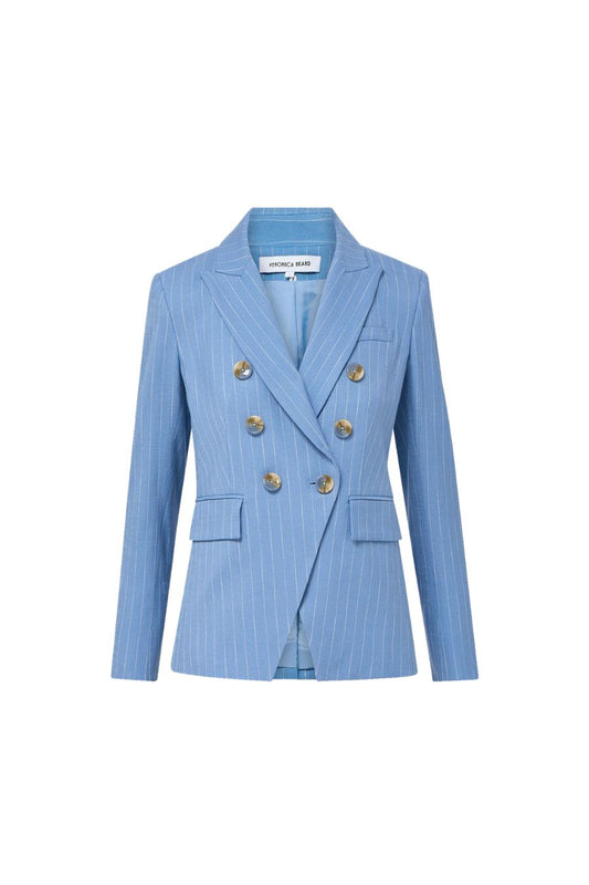 Miller Dickey Jacket in Blue Jay/Dove