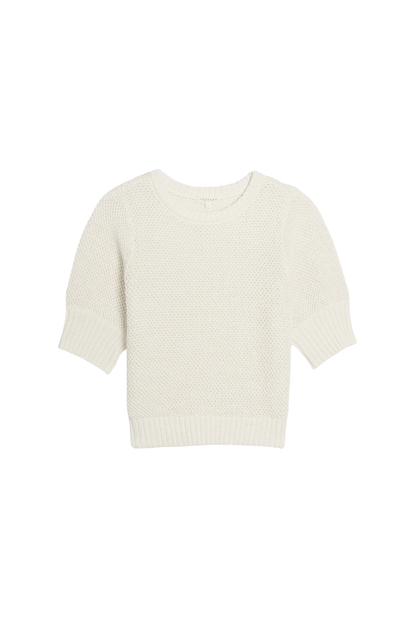 Sherry Cotton Top in White