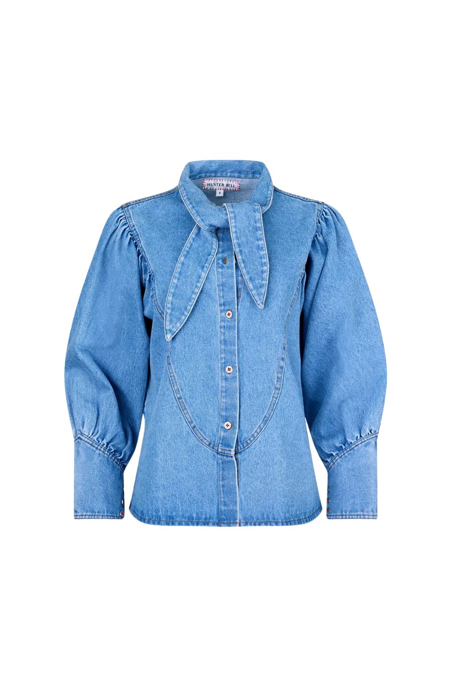 Odessa Shirt in Vintage Denim