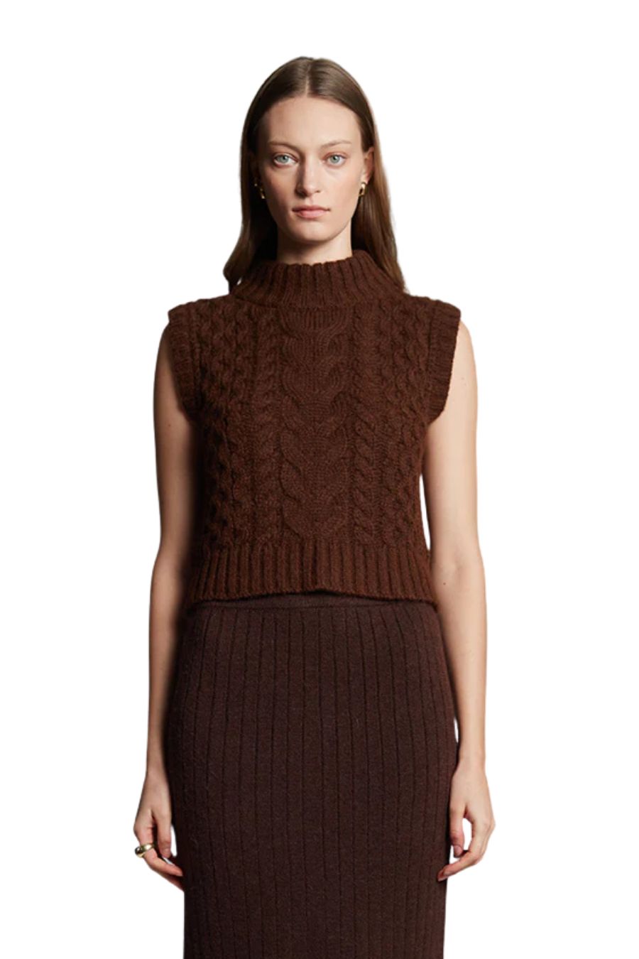 Ada Tank in Espresso