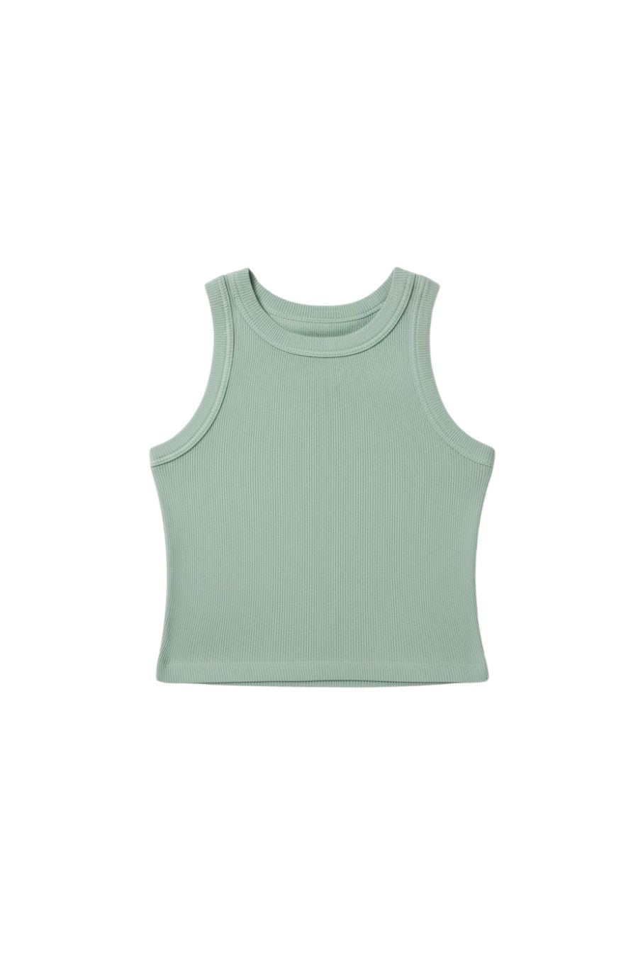 Isabel Rib Tank In Cadet