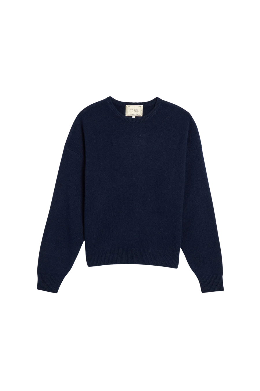 Artemis Cashmere Sweater in Navy