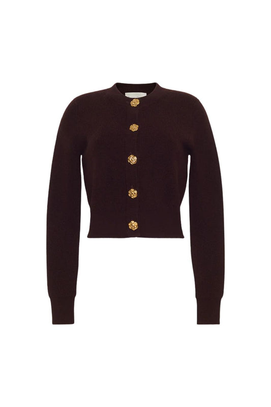 Ellery Cardigan in Cocoa
