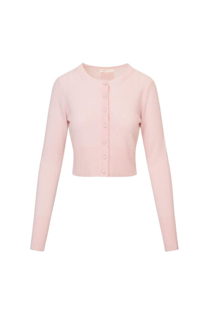 Adeanne Cardigan in Pale Pink