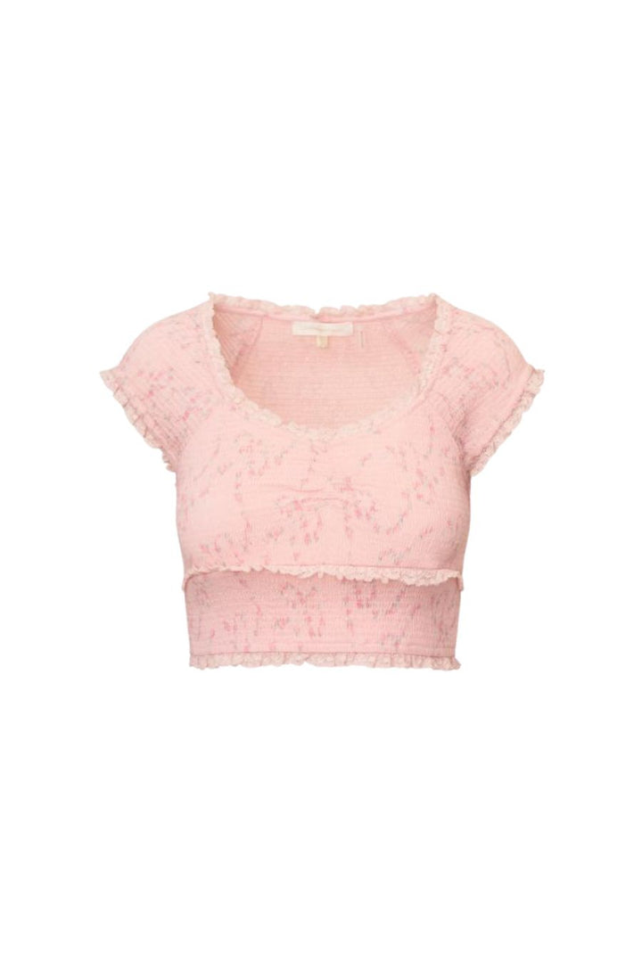 Finny Cotton Luna Rosa Fleur Mini Dress