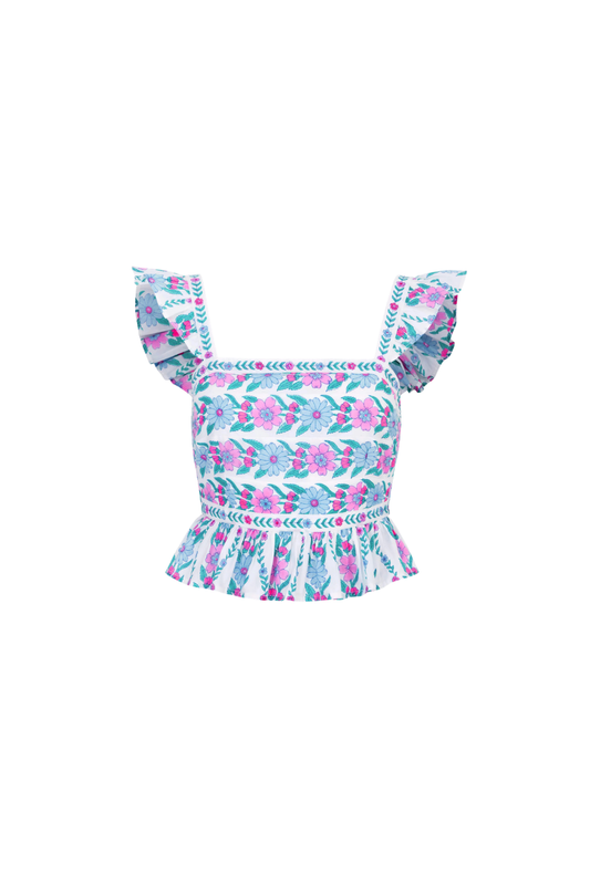 Orchid Border Freya Top