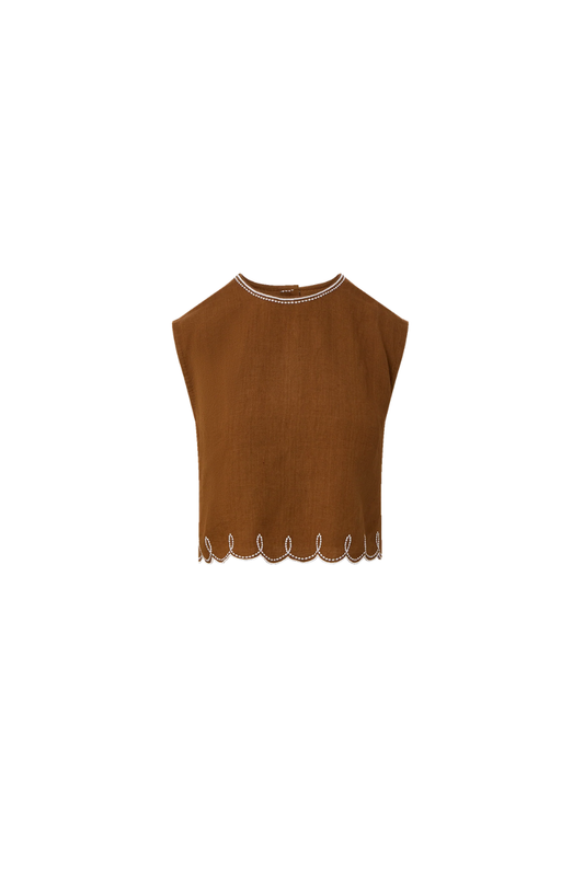 Kessan Linen Top