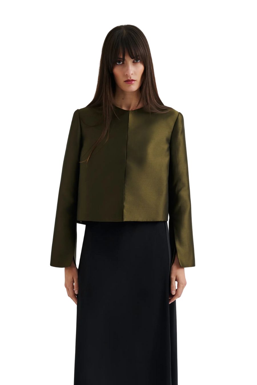 Ruthie Blouse in Olive